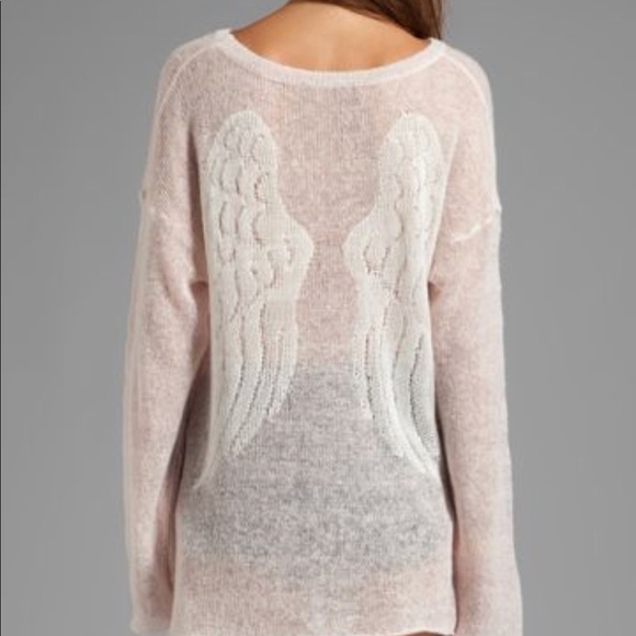 angel wings sweater